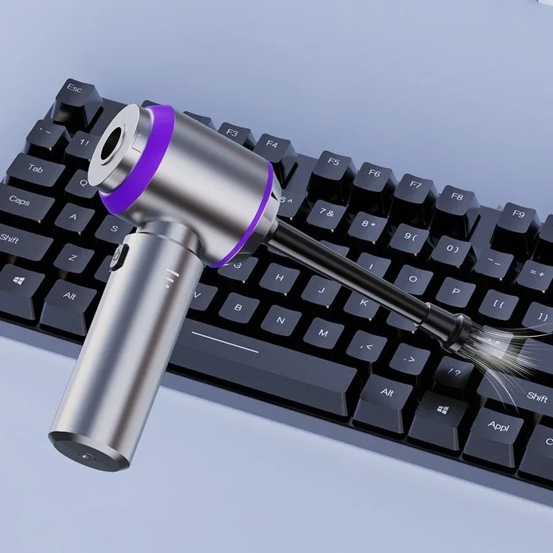 Aspirateur Portable Sans Fil 3-en-1 – Soufflage, Aspiration & Dépoussiérage ASTRA 4U