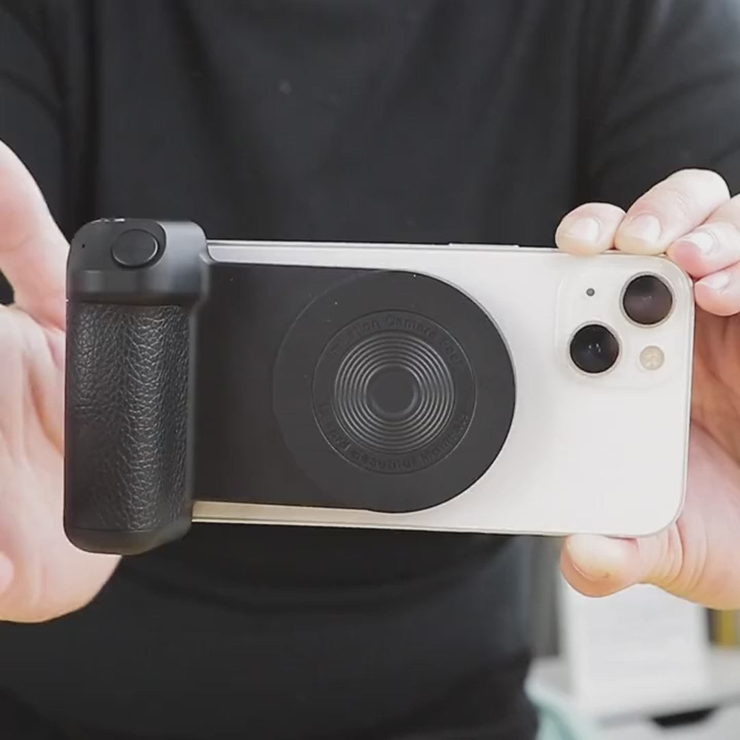 Poignée magnétique Bluetooth pour smartphone